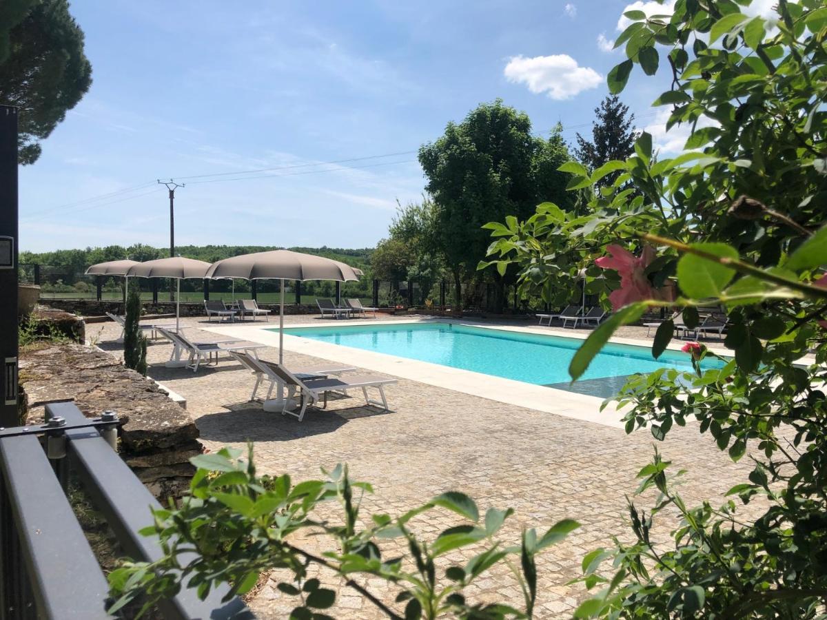 Domaine De Monplaisir Bed & Breakfast Caylus Exterior foto