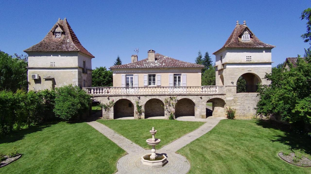 Domaine De Monplaisir Bed & Breakfast Caylus Exterior foto