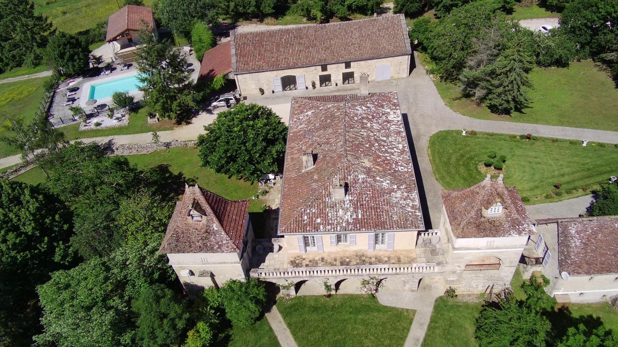 Domaine De Monplaisir Bed & Breakfast Caylus Exterior foto